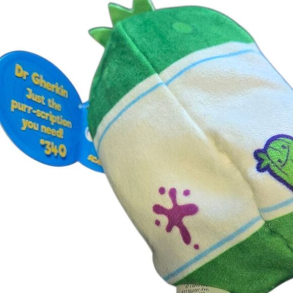 Cats VS Pickles Dr Gherkin #340 Bean Bag NWT - Picture 2 of 3